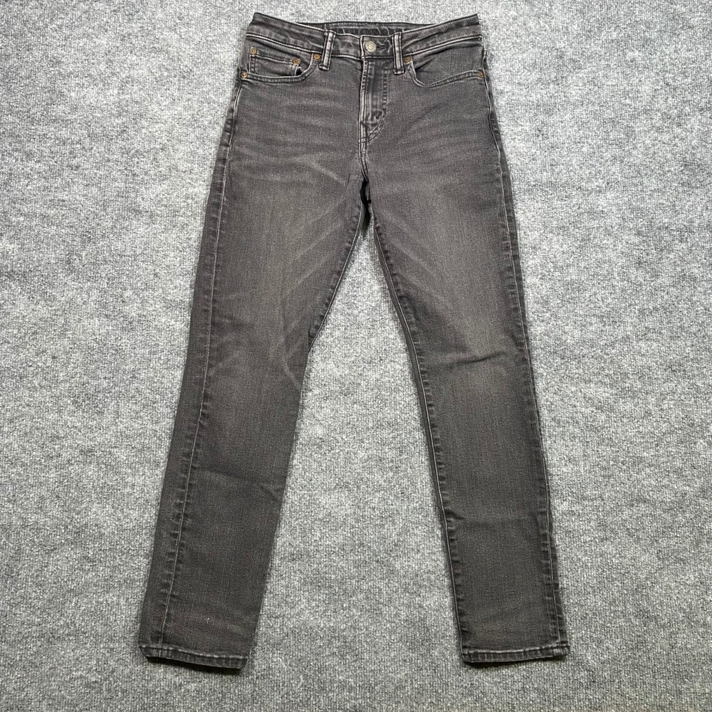 American Eagle Flex Slim Jeans Mens 28x30 Faded Black Denim (Meas 26x27)